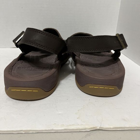 Doc Martens Men’s Size 12 Wharf AW004  Brown Sandals Ankle Strap Weave Woven - Picture 7 of 11